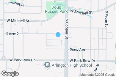 Map image of the property - Oak Creek at University Place