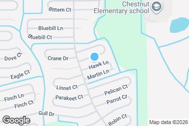 Map image of the property - 711 Hawk Ln