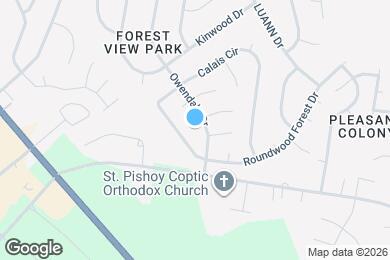 Map image of the property - 905 Traceton Ct