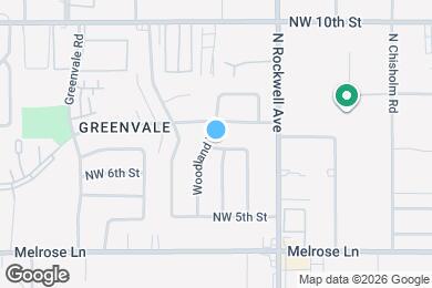 Map image of the property - 700 Woodland Way