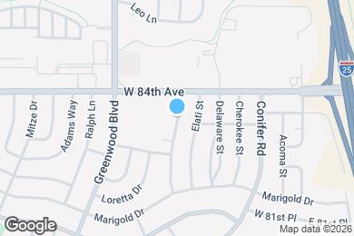 Map image of the property - 8353 Fox St