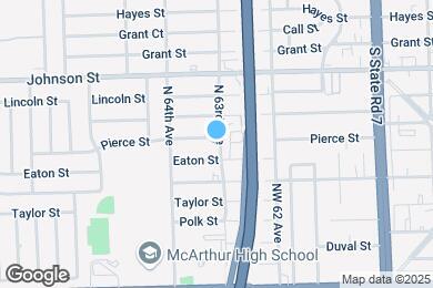Map image of the property - 6300 Pierce St