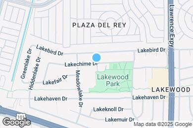 Map image of the property - 768 Lakechime Dr