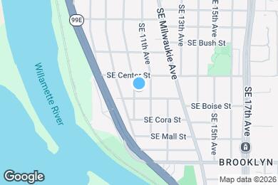 Map image of the property - 4116 SE 10th Ave
