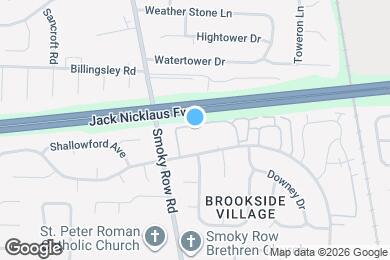 Map image of the property - 1789 Worthington Run Dr