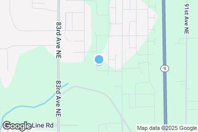 Map image of the property - 4727 85th Dr NE