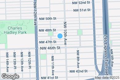 Map image of the property - 1035 NW 47th St