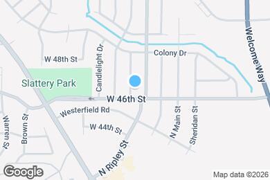 Map image of the property - 4611 Scott St