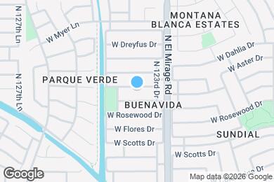 Map image of the property - 12329 W Windrose Dr