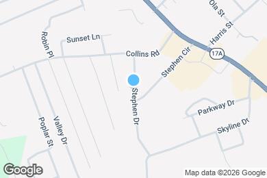 Map image of the property - 114 Stephen Dr