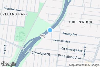 Map image of the property - 910 Apex St