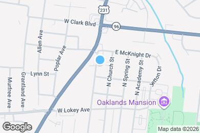 Map image of the property - 1120 N Maple St