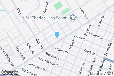 Map image of the property - 1509 Clark St