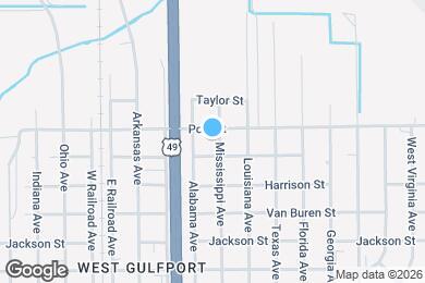 Map image of the property - 8371 Mississippi Ave