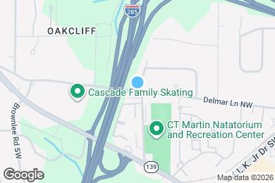 Map image of the property - 10 Delmar Ln NW