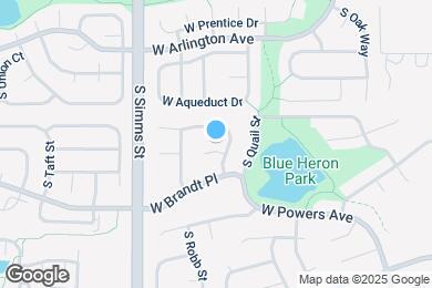 Map image of the property - 11343 W Berry Pl