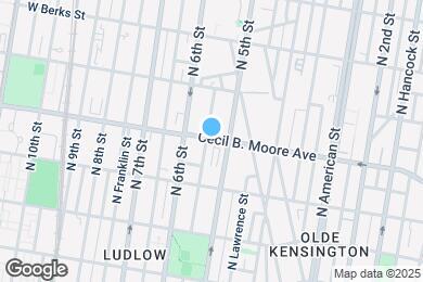 Map image of the property - 1659 N Randolph St