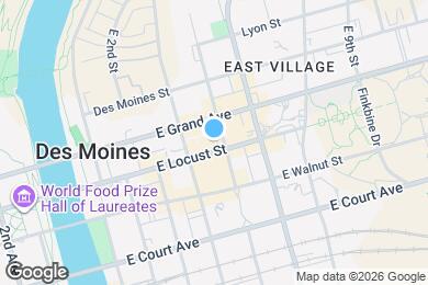 Map image of the property - 430 E Locust St