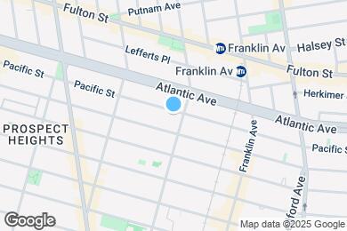 Map image of the property - 1028 Pacific St