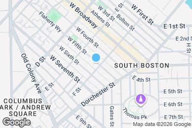 Map image of the property - 249 W 5th St