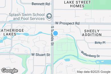 Map image of the property - The Junction Fort Collins