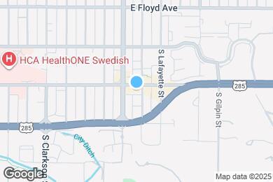 Map image of the property - 3505 S Marion St