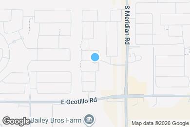 Map image of the property - 23051 E Escalante Rd