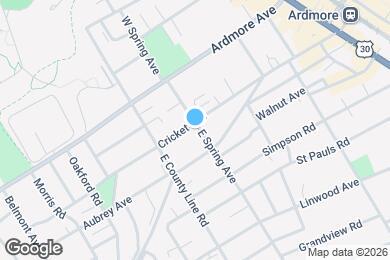 Map image of the property - 201 Cricket Avenue