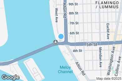 Map image of the property - 501 West Ave