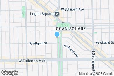 Map image of the property - 2520 N Kedzie Blvd