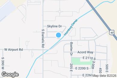 Map image of the property - 88 E Rainbow Way