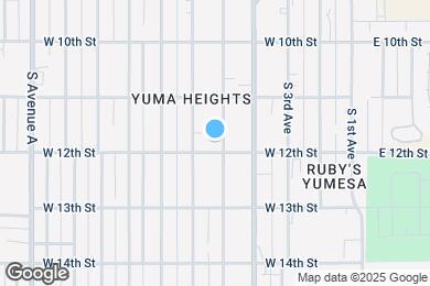 Map image of the property - 1160 S 5th Ave