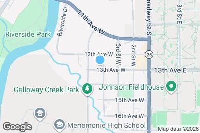 Map image of the property - 403 13th Ave W