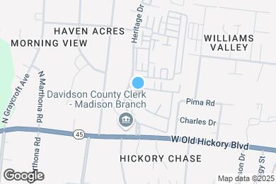 Map image of the property - Hickory Chase