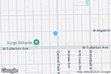 Map image of the property - 2438 N Central Park Ave