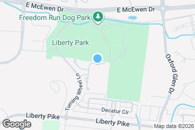 Map image of the property - 1247 Park Run Dr