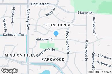 Map image of the property - 1300 Kirkwood Dr