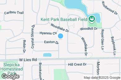 Map image of the property - 1201 Easton Dr