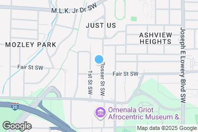 Map image of the property - 191 Rosser St SW