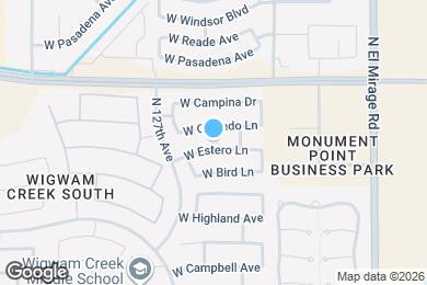 Map image of the property - 12552 W Estero Ln