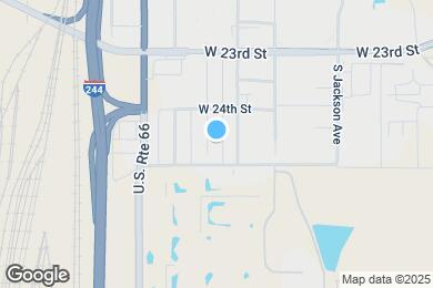 Map image of the property - 2427 S Olympia Ave
