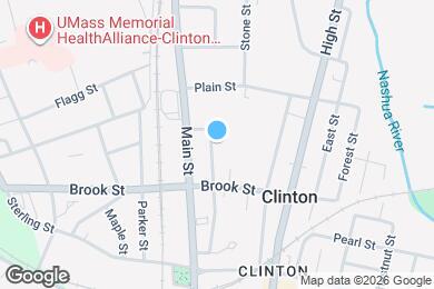 Map image of the property - 107 Clark St