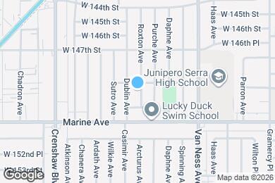 Map image of the property - 14913 Roxton Ave
