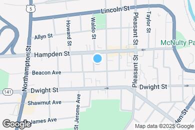Map image of the property - 130 Waldo St