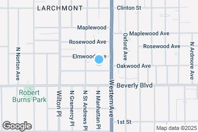 Map image of the property - 4727 Oakwood Ave