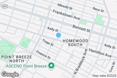 Map image of the property - 7301 Hamilton Ave