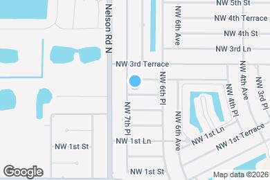 Map image of the property - 707 NW 2nd Ln