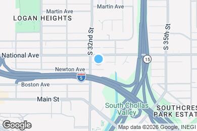 Map image of the property - 3226 Newton Ave