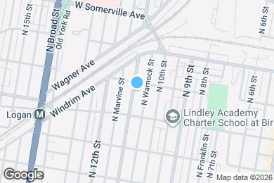Map image of the property - 5131 N 11th St