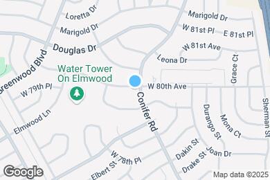 Map image of the property - 482 W 80th Ave